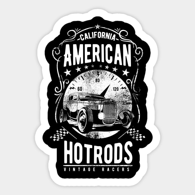 American Hotrods Sticker by ByVili